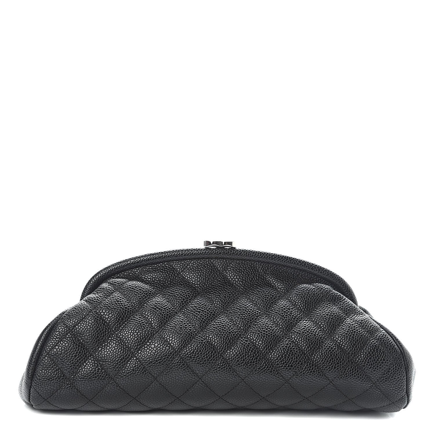 Chanel Caviar Quilted Timeless Clutch Black 1 of 7