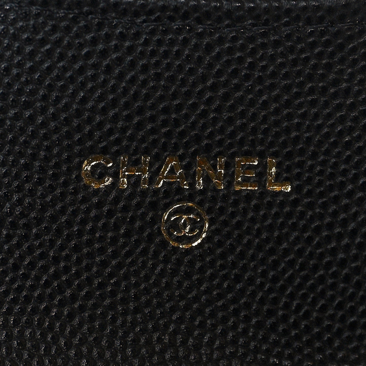 Caviar Quilted Mini Chain Belt Bag Black