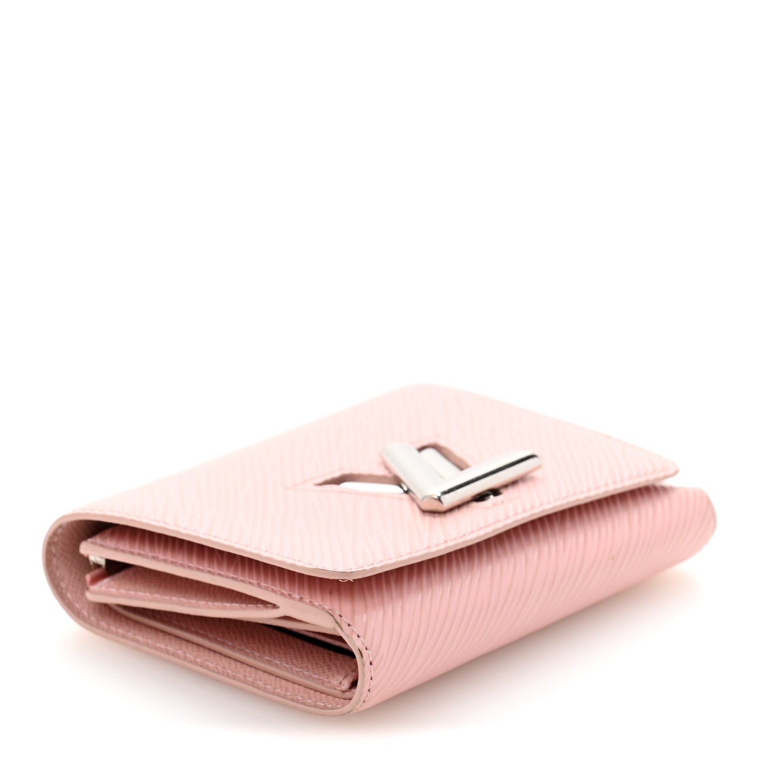 Louis Vuitton Epi Twist Compact Wallet Rose Ballerine 4 of 12