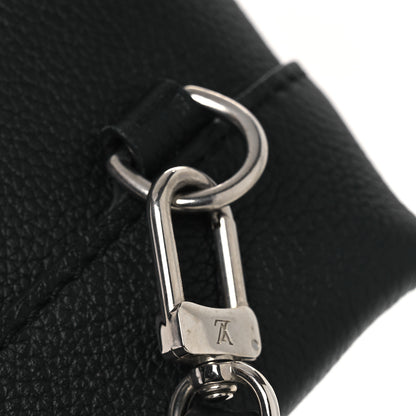 Louis Vuitton Calfskin Lockme Mini Backpack Black 11 of 11