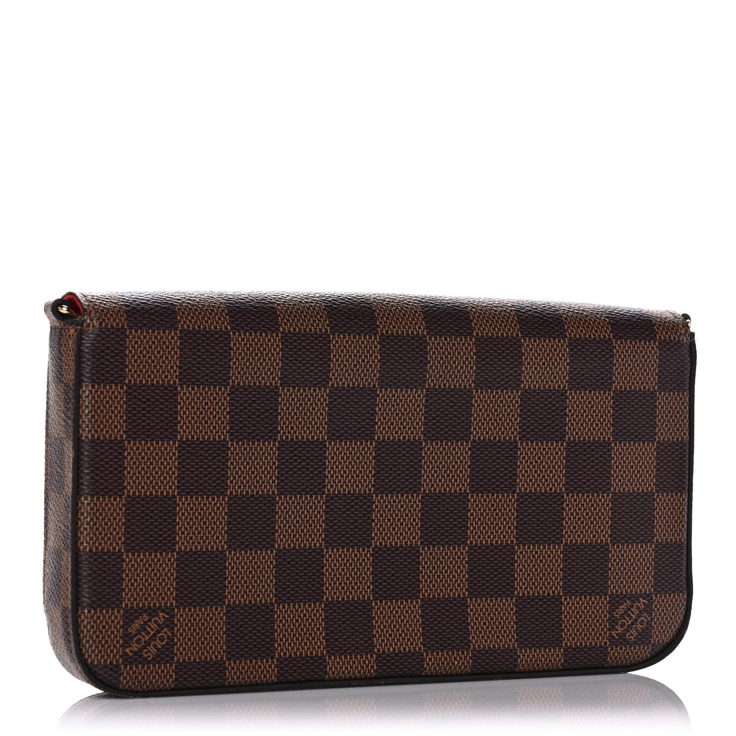 Damier Ebene Pochette Felicie Chain Wallet