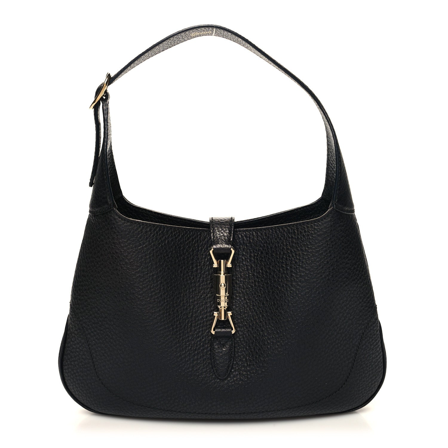 Gucci Calfskin Small Jackie O Hobo Black 1 of 10