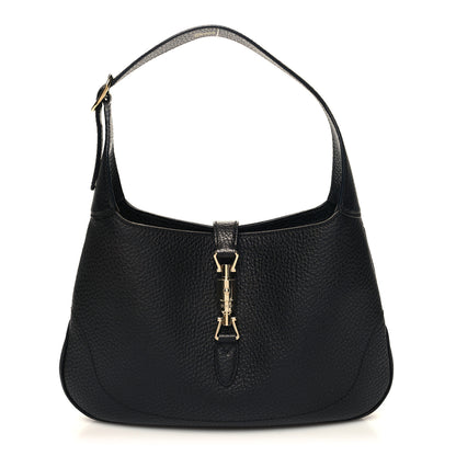 Gucci Calfskin Small Jackie O Hobo Black 1 of 10