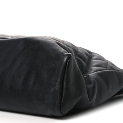 Chanel Lambskin Quilted Large 31 Shopping Bag Black 9 of 9