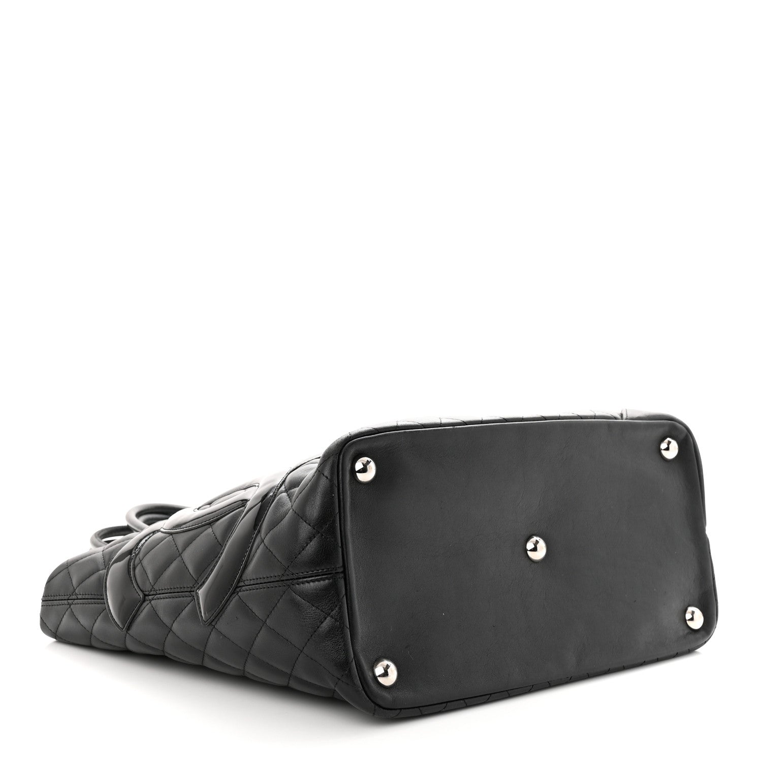 Chanel Calfskin Quilted Large Cambon Tote Black 4 of 12