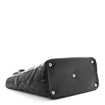 Chanel Calfskin Quilted Large Cambon Tote Black 4 of 12