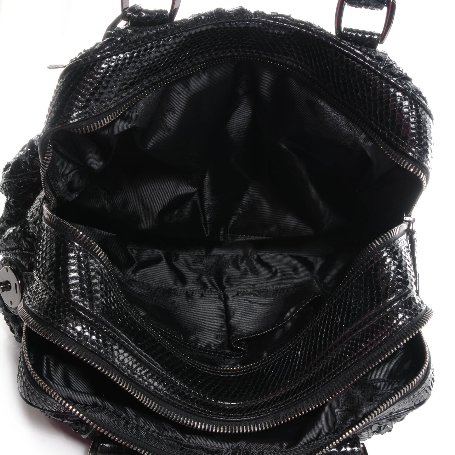Python Knight Satchel Black