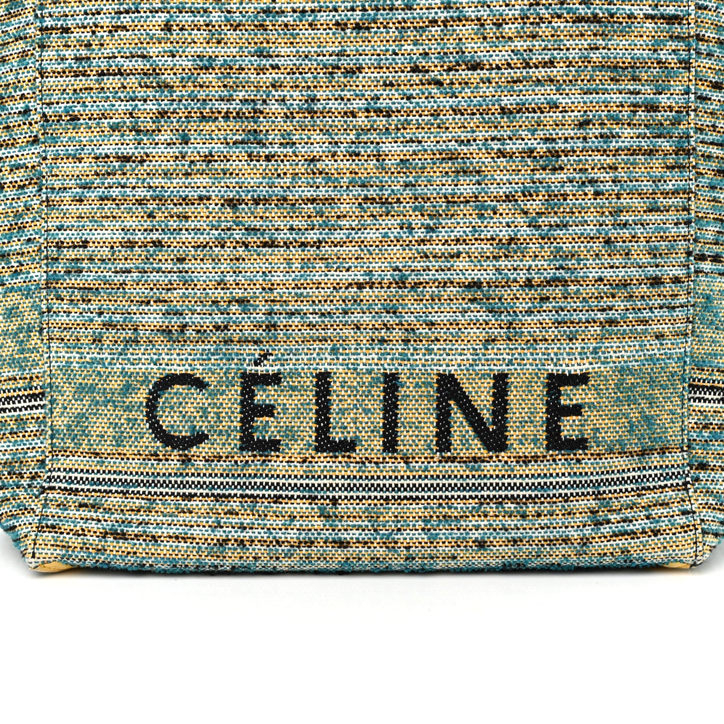 Tweed Phantom Cabas Tote Blue