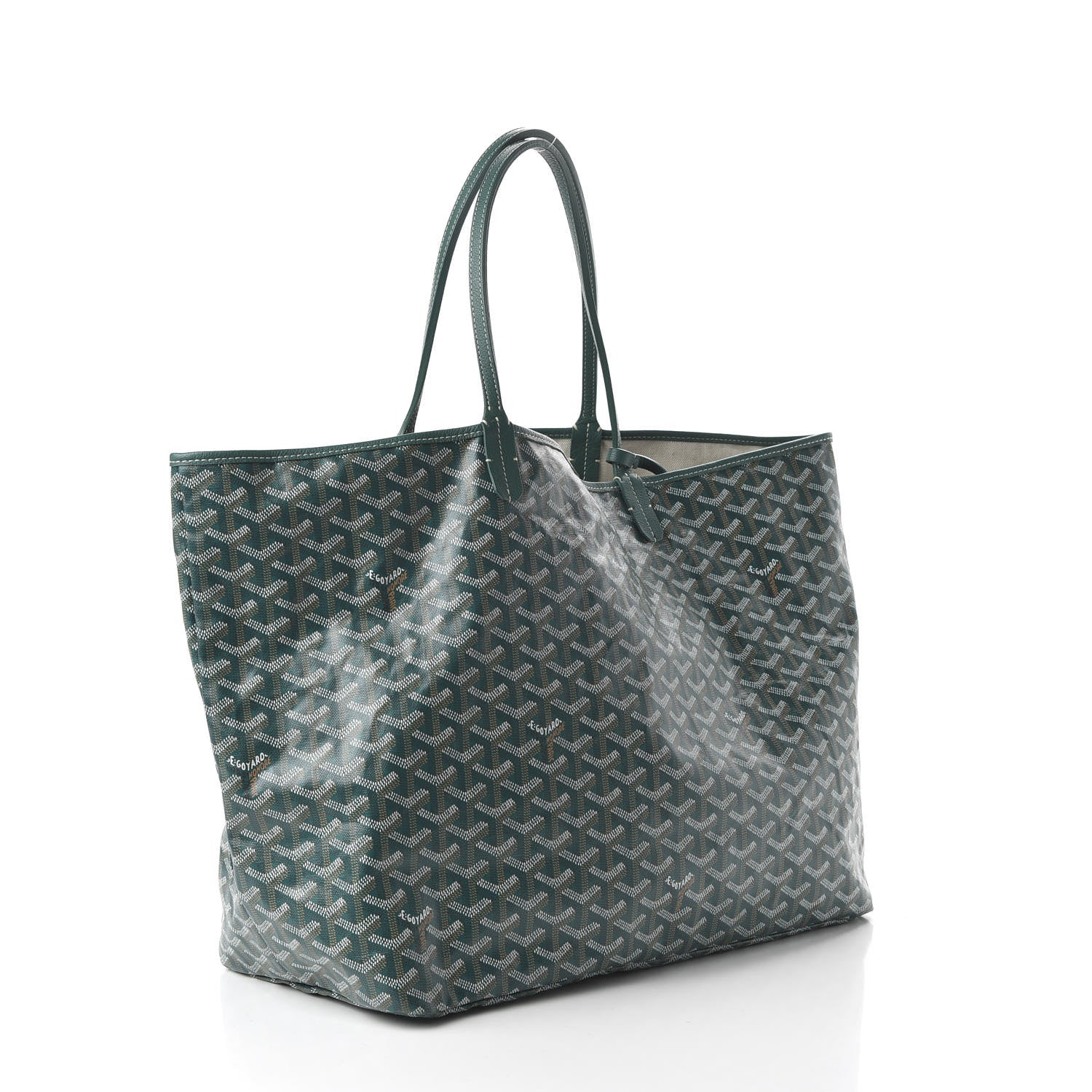 Goyard Goyardine Saint Louis GM Green 3 of 8