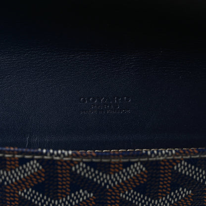 Goyard Goyardine Commando Envelope 2 Flat Large Pouch Blue 6 of 6