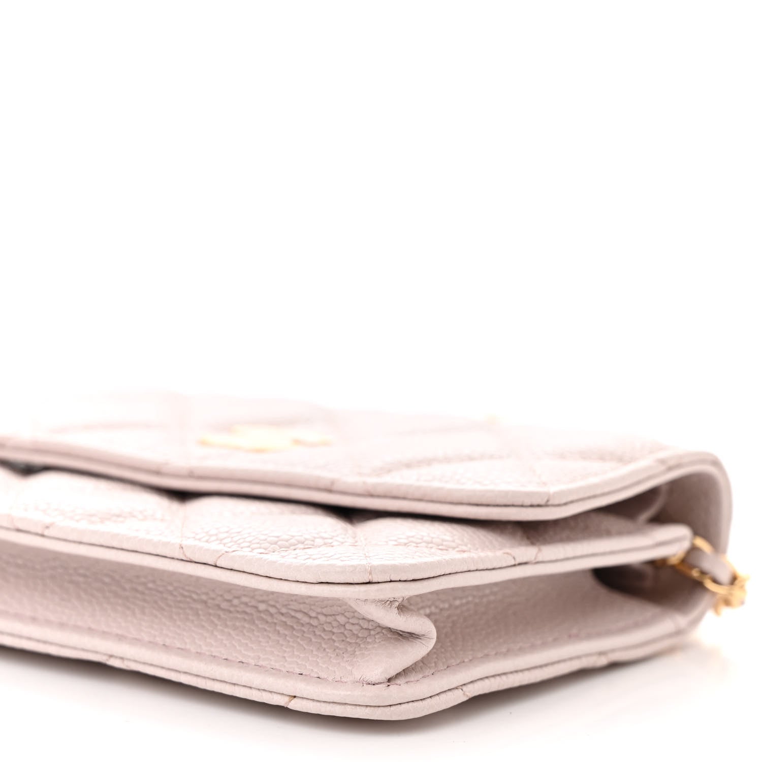 Chanel Caviar Quilted Miss Coco Clutch With Chain Grey 11 of 12