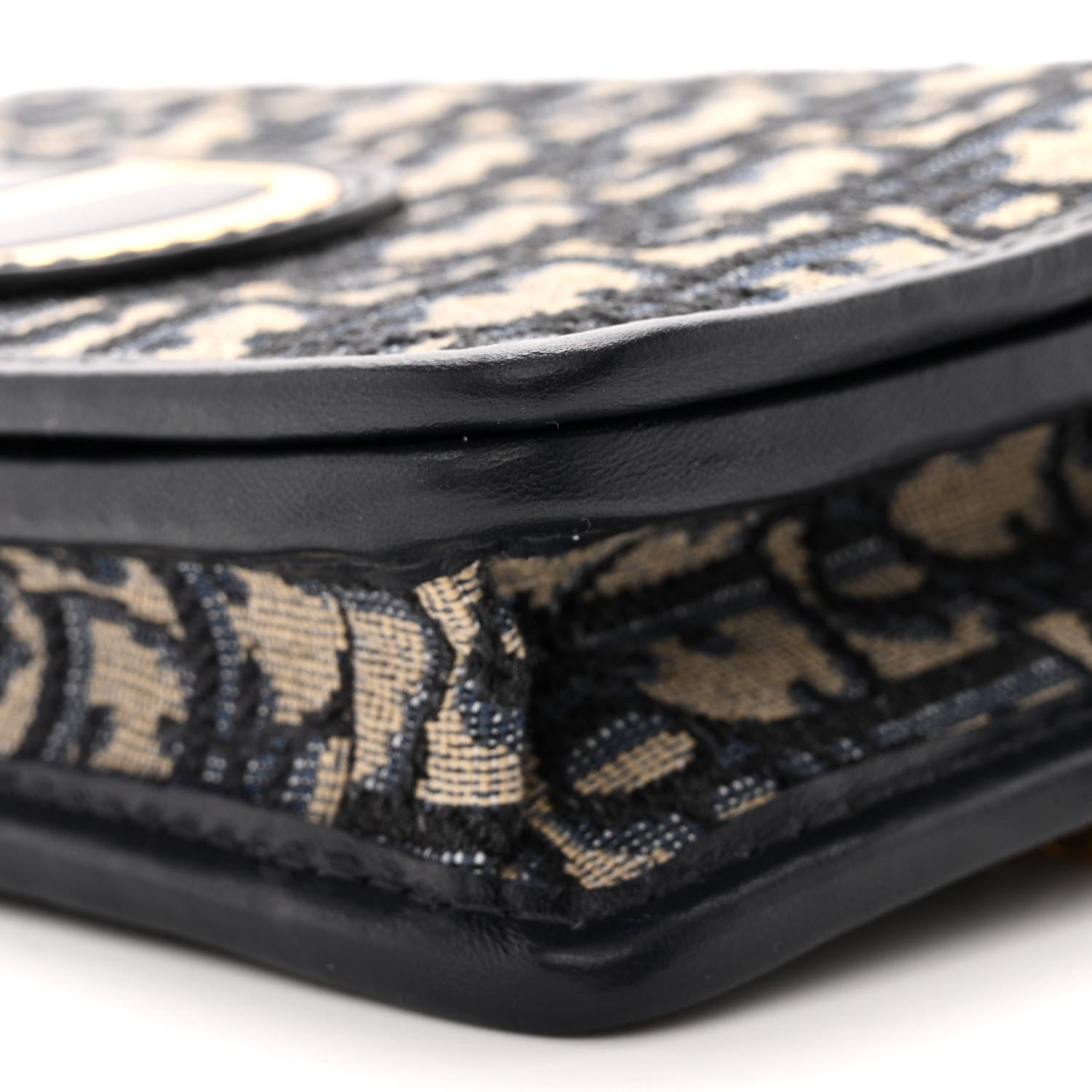 Christian Dior Oblique 30 Montaigne 2-In-1 Pouch Blue 9 of 10