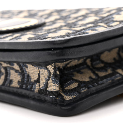 Christian Dior Oblique 30 Montaigne 2-In-1 Pouch Blue 9 of 10