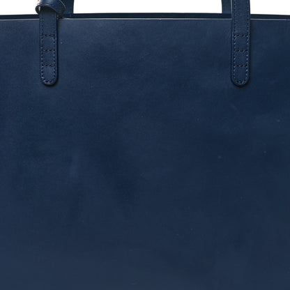 Mansur Gavriel Calfskin Large Shopping Tote Blue 11 of 16