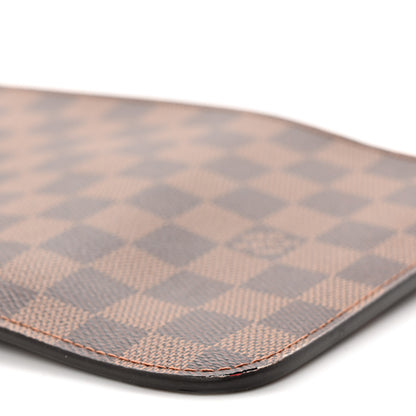 Louis Vuitton Damier Ebene Neverfull MM GM Pochette Rose Ballerine 8 of 8