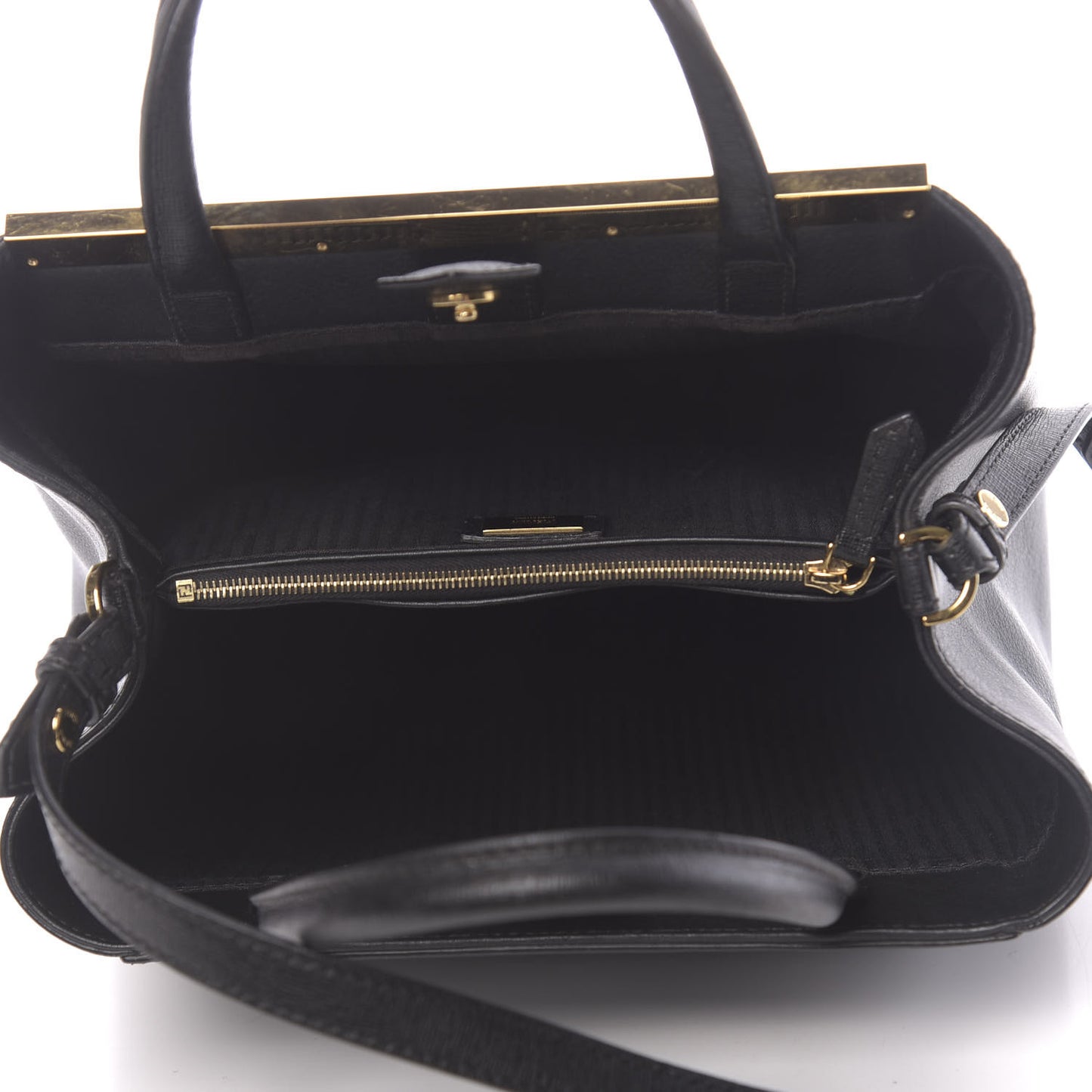Vitello Elite Petite 2Jours Tote Black