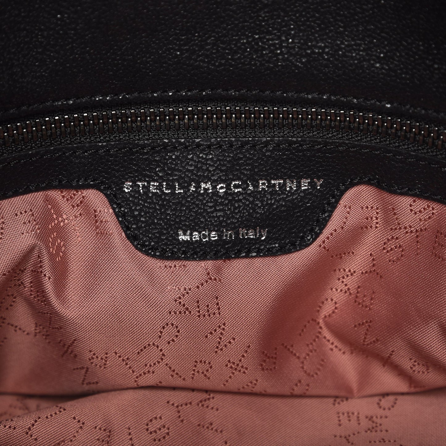 Shaggy Deer Falabella Fold Over Tote Black