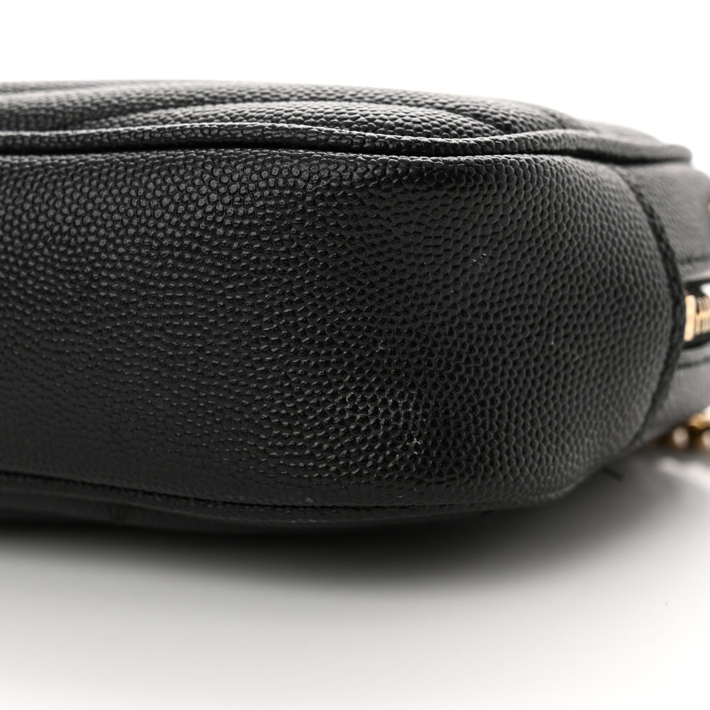 Grain De Poudre Matelasse Monogram Mini Lou Camera Bag Black