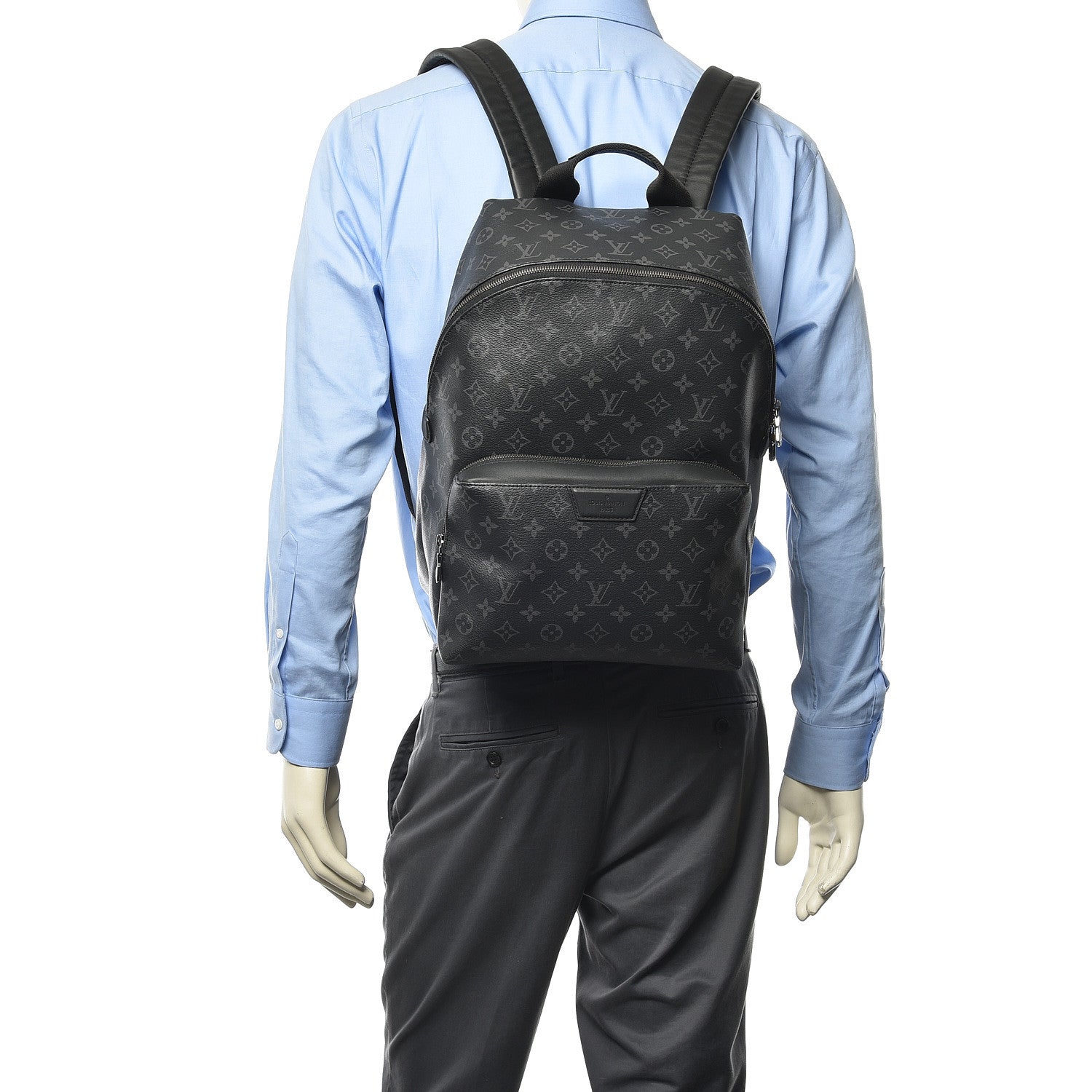 Louis Vuitton Monogram Eclipse Discovery Backpack PM 2 of 9