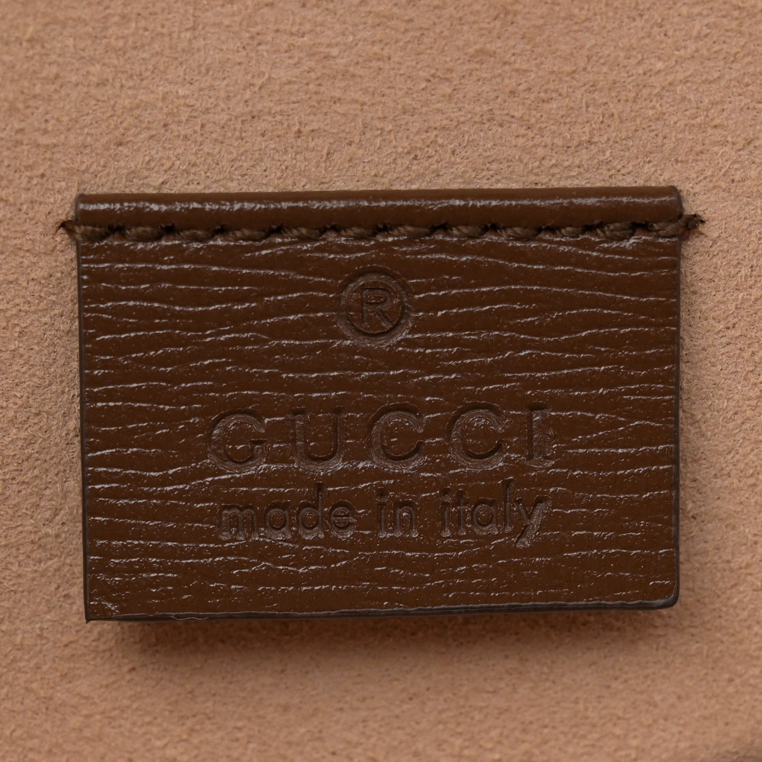 Gucci GG Supreme Monogram Mini Horsebit 1955 Shoulder Bag Beige Brown Sugar 6 of 11