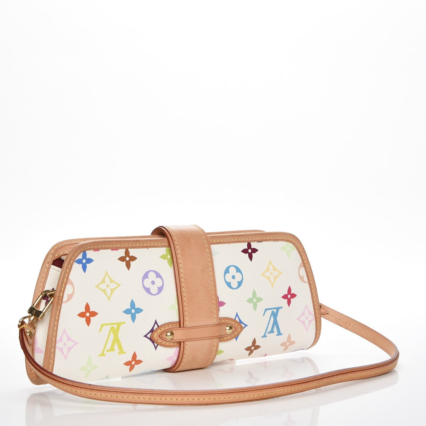 Monogram Multicolor Shirley White