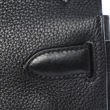 Hermes Taurillon Clemence Jypsiere 34 Black 22 of 34