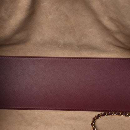 Chanel Calfskin Archetype Small Shopping Tote Dark Burgundy 4 of 10