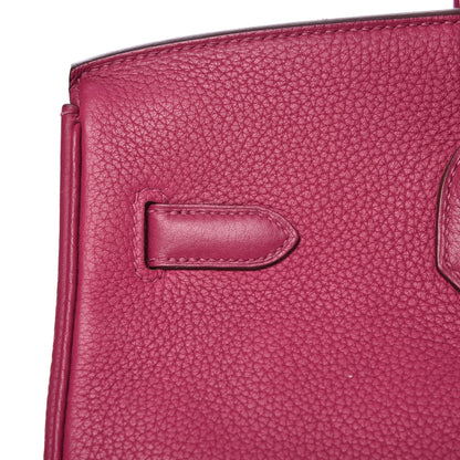 Hermes Taurillon Clemence Birkin 35 Tosca 25 of 36