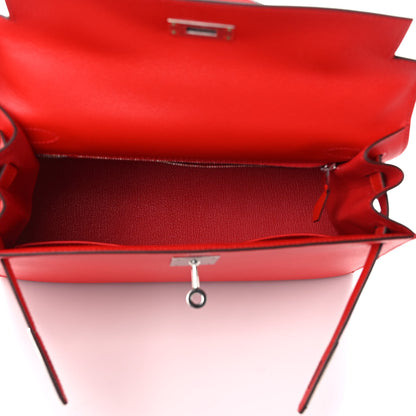 Hermes Epsom Kelly Sellier 28 Rouge de Coeur 5 of 11