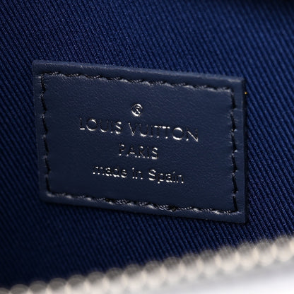 Louis Vuitton Monogram Watercolor Weekend Tote PM Blue 6 of 9