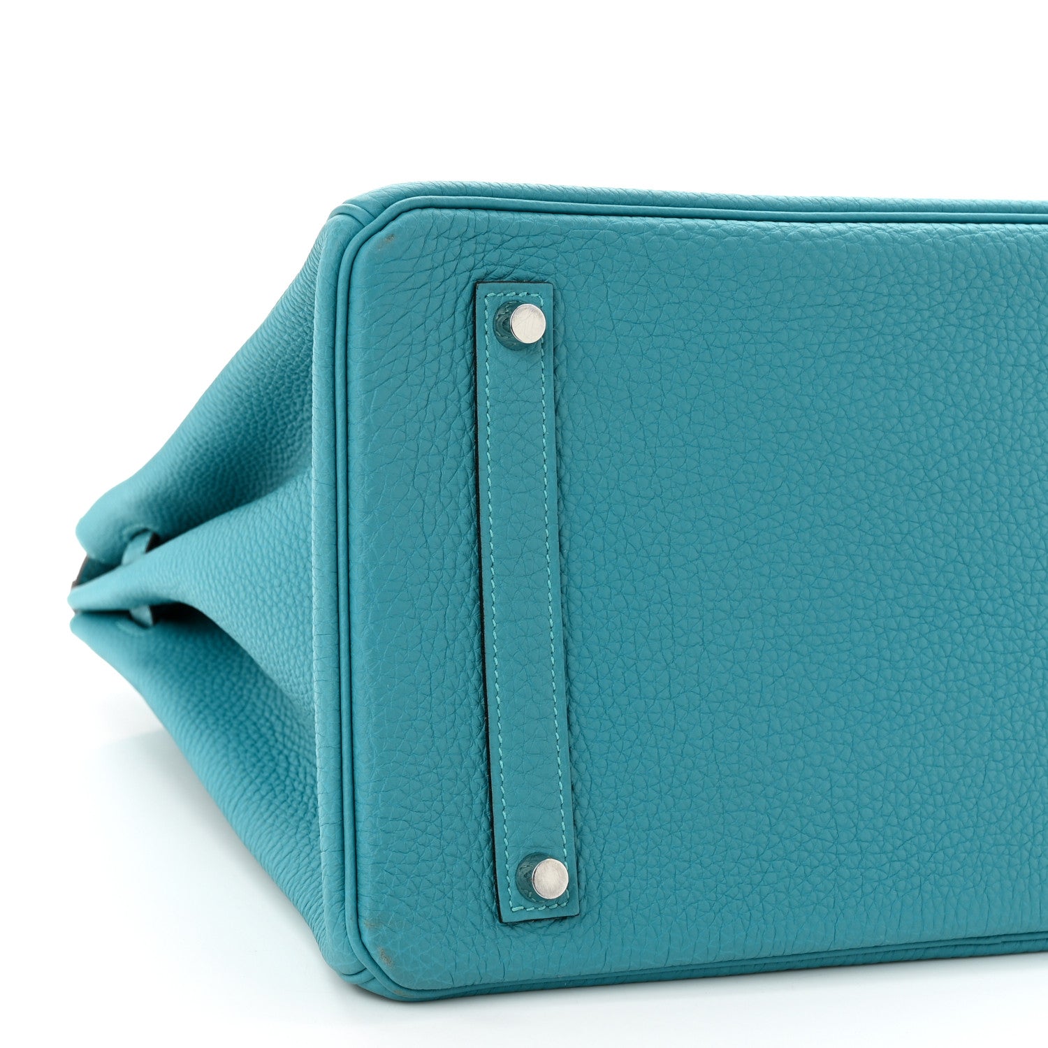 Hermes Togo Birkin 35 Turquoise 8 of 9