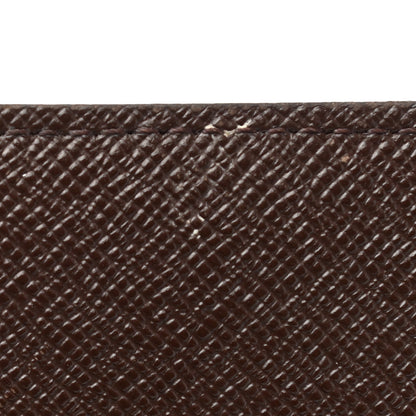 Louis Vuitton Damier Ebene Porte-Monnaie Tresor Wallet 7 of 8