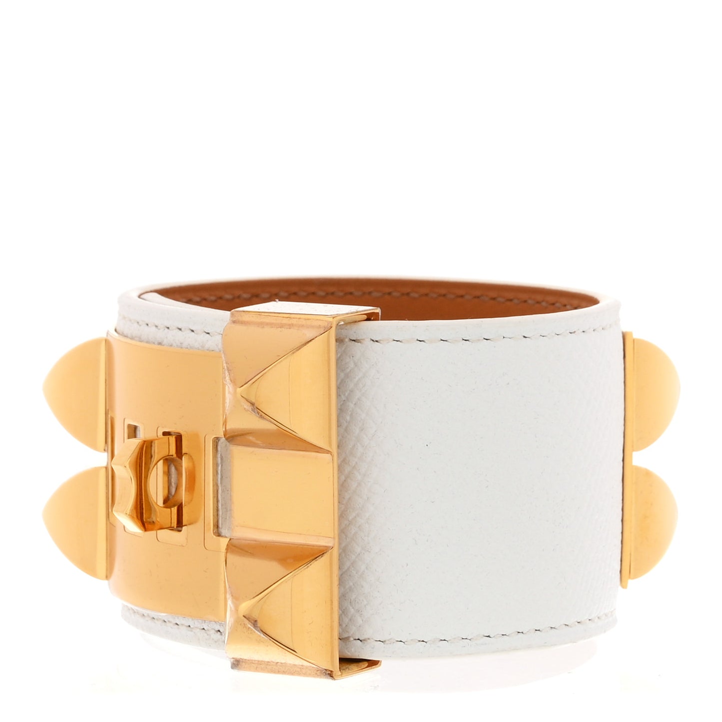Epsom Collier de Chien CDC Bracelet S White