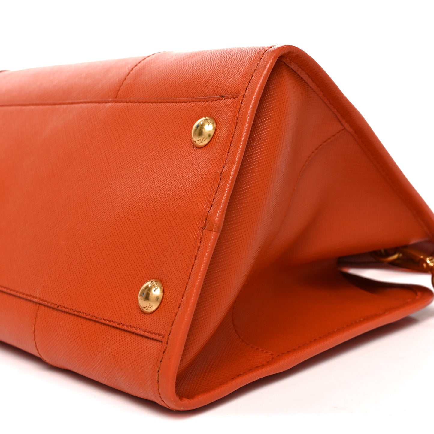 Saffiano Lux Tote Papaya
