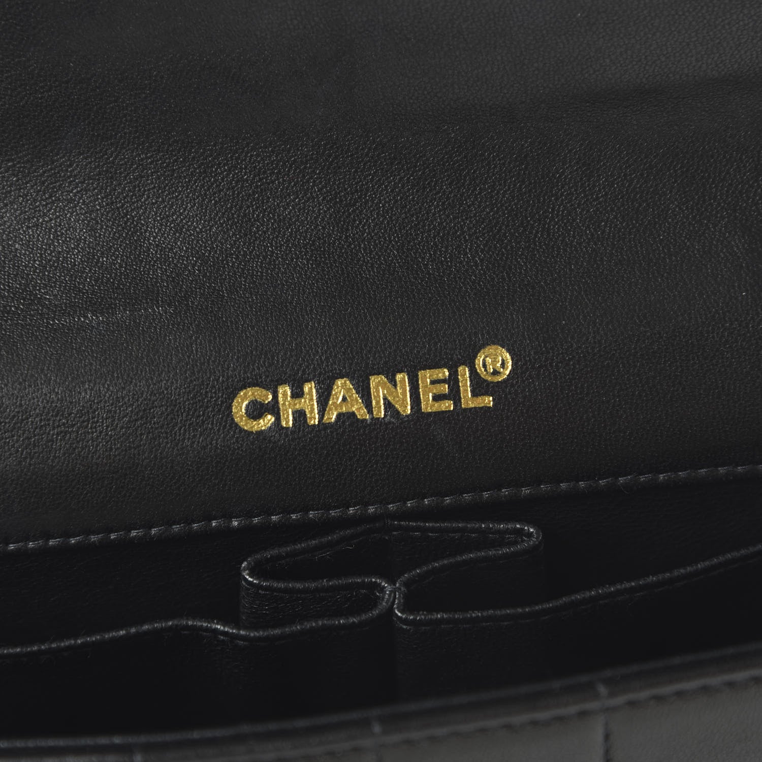 Chanel Lambskin East West Chocolate Bar Flap Black 8 of 10