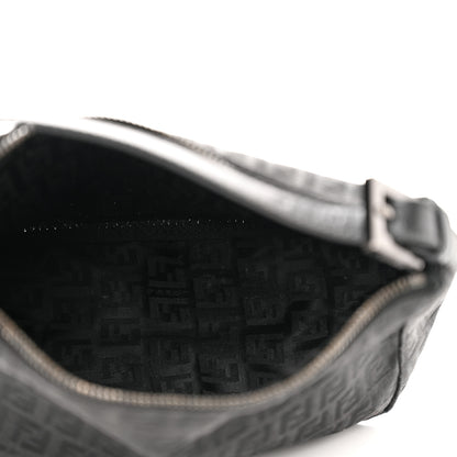 Fendi Zucchino Mini Pochette Black 5 of 9