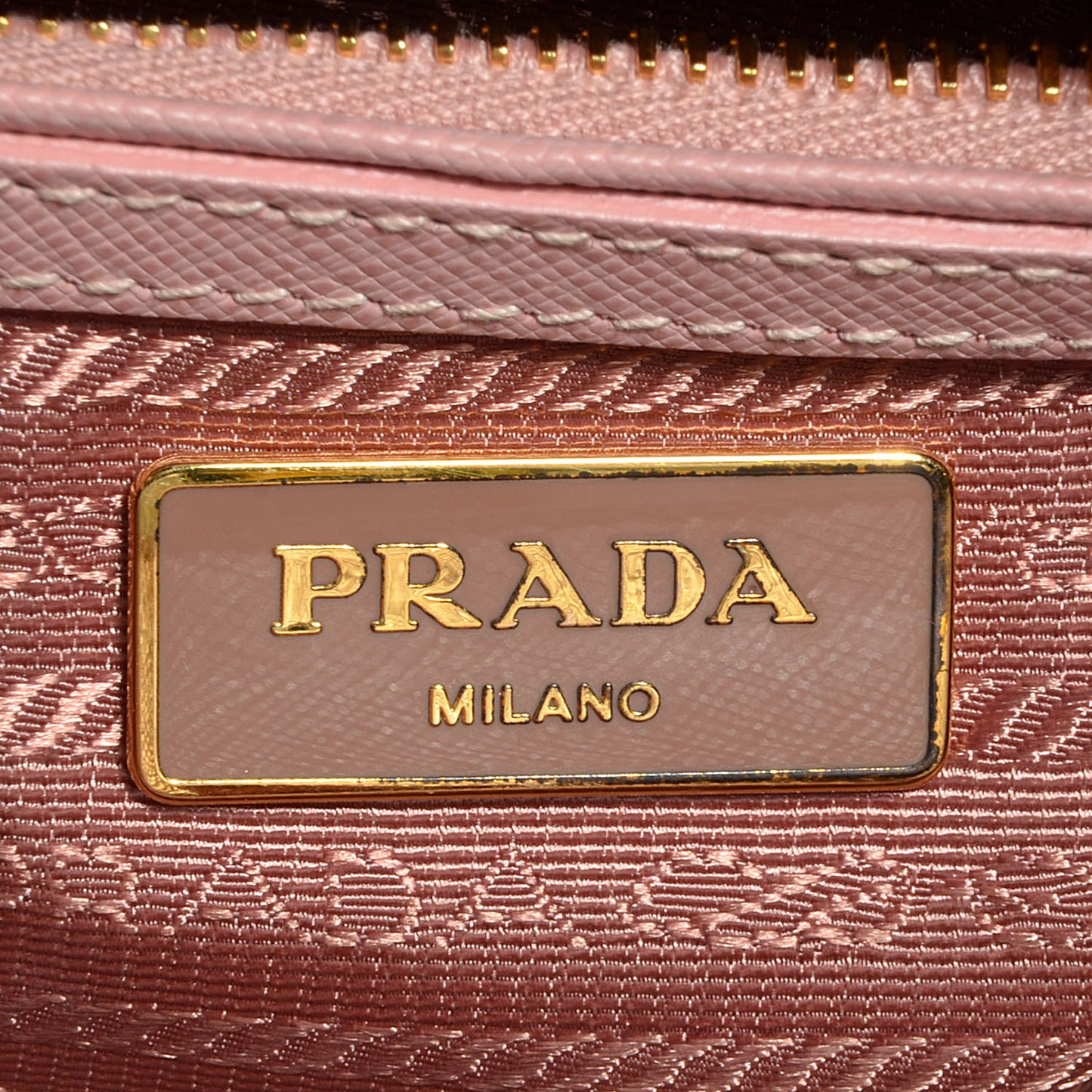 Saffiano Lux Mini Double Zip Tote Orchidea