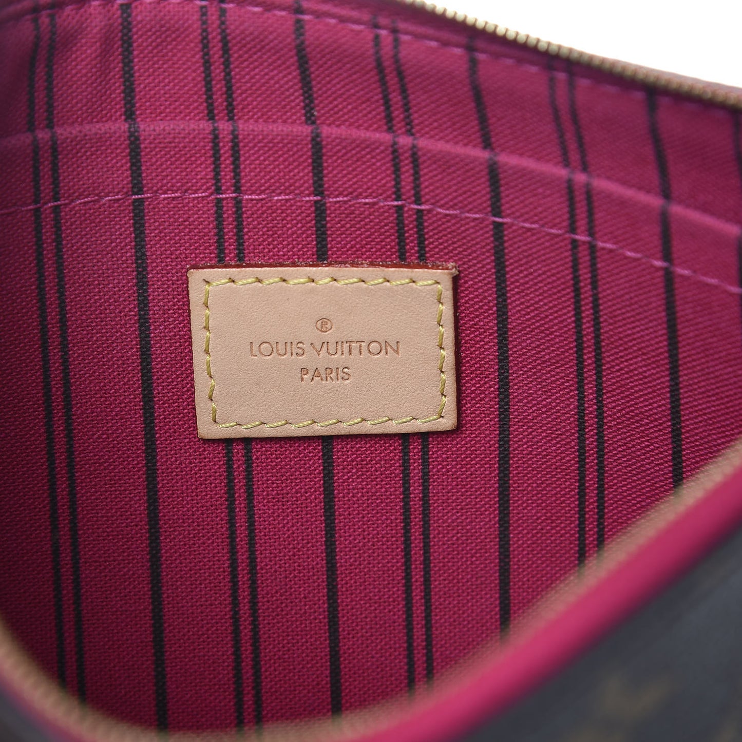 Monogram Neverfull MM GM Pochette Pivoine