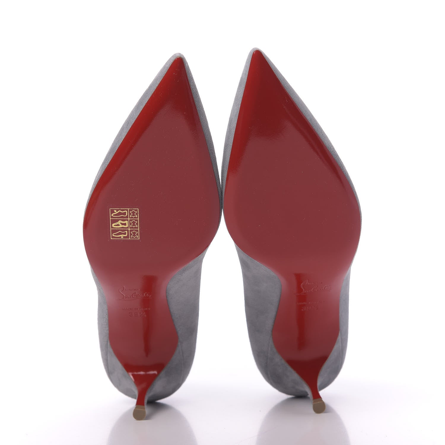 Christian Louboutin Veau Velours So Kate 55 Pumps 39.5 Light Blue 5 of 9