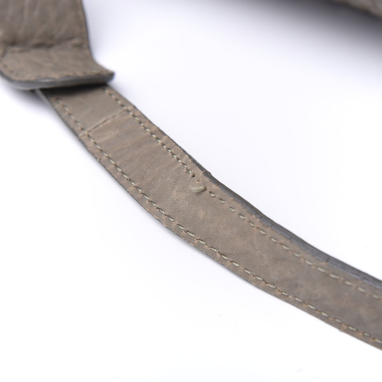 Pebbled Lambskin Rocco Taupe Gold Hardware