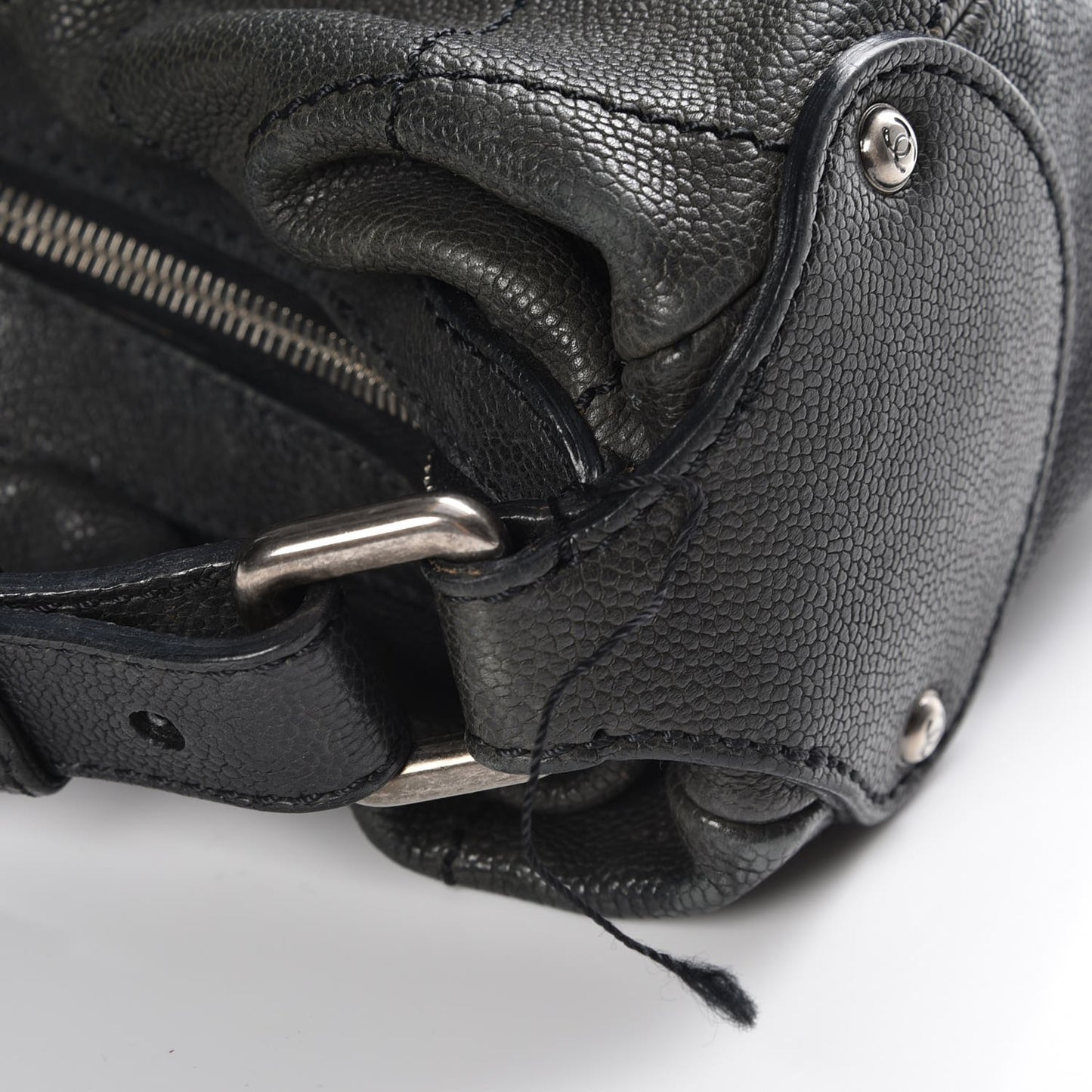Caviar Large Outdoor Hobo Black