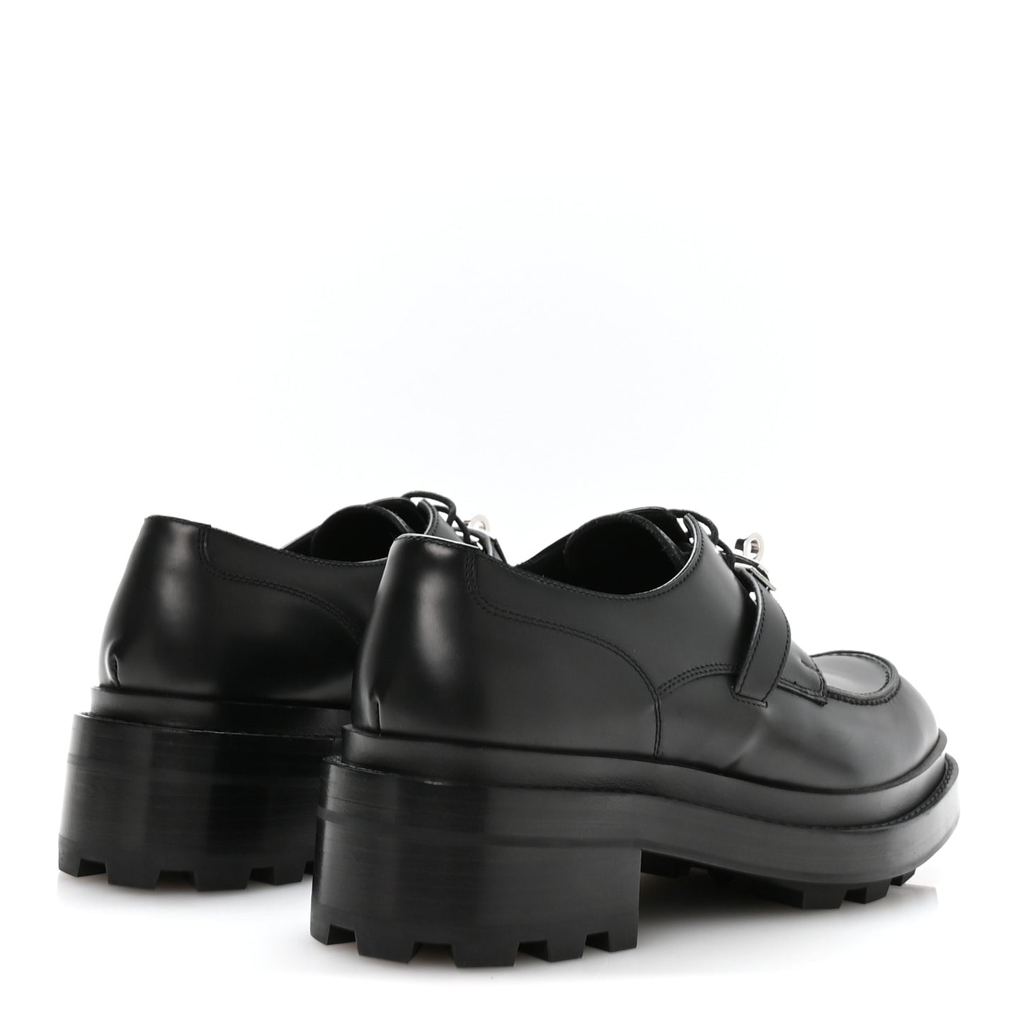 Glossed Calfskin First Oxford 39 Black