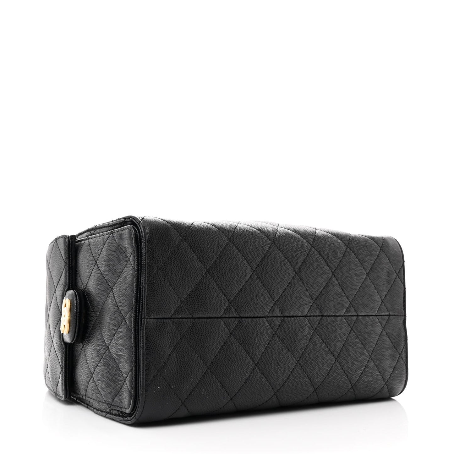 Caviar Quilted Small Chanel 25 Handbag Black