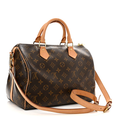 Louis Vuitton Monogram Speedy Bandouliere 30 3 of 13