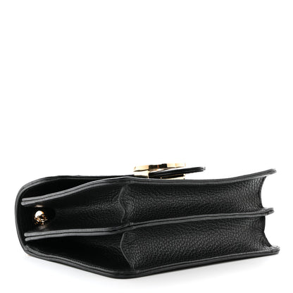 Gucci Dollar Calfskin Small Interlocking G Shoulder Bag Black 4 of 11