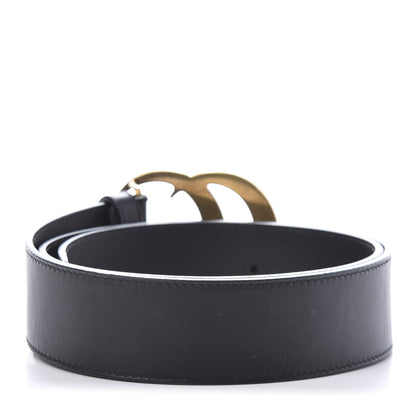 Gucci Calfskin Double G 40mm Belt 80 32 Black 2 of 7