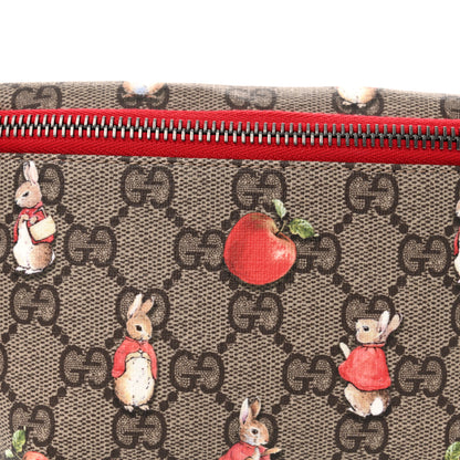 Gucci X Peter Rabbit GG Supreme Monogram Rabbit Apple Childrens Belt Bag 8 of 10