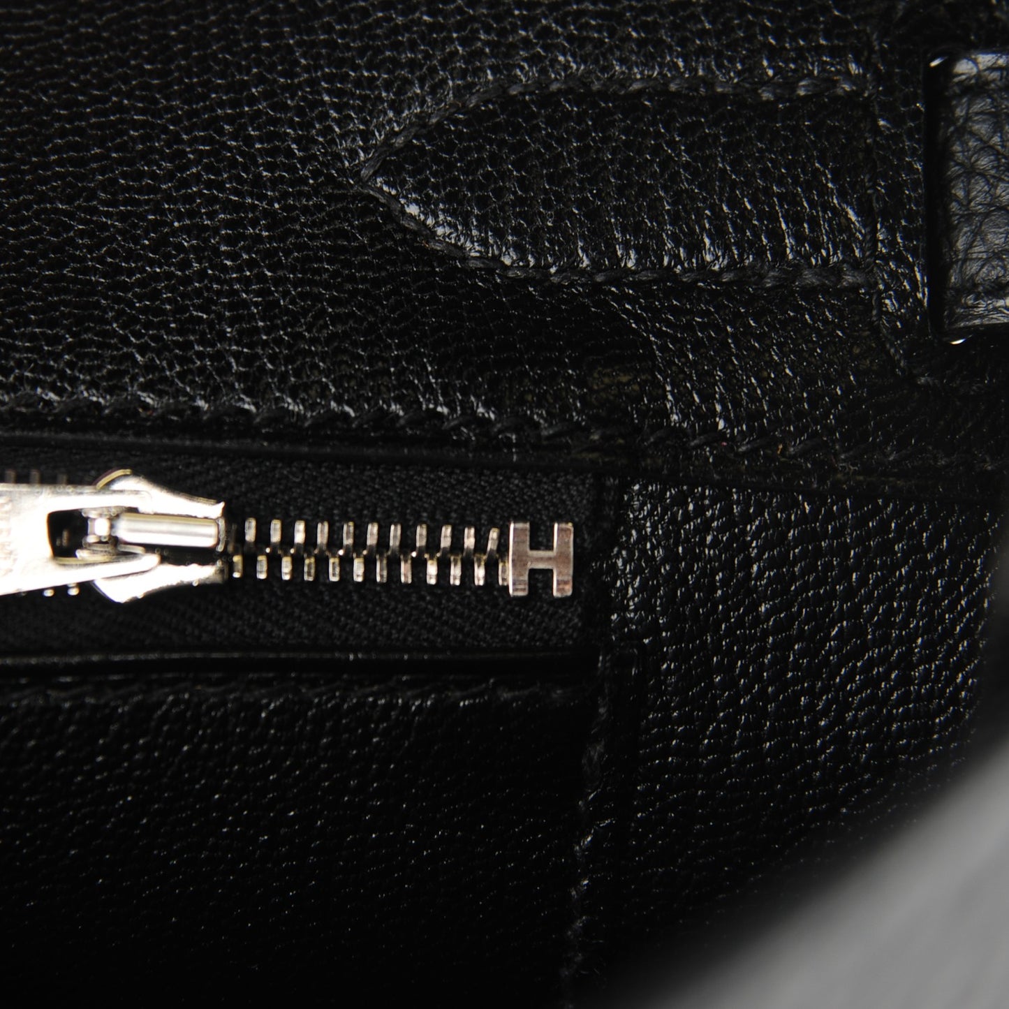 Taurillon Clemence Birkin 30 Black