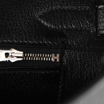 Hermes Taurillon Clemence Birkin 30 Black 15 of 22
