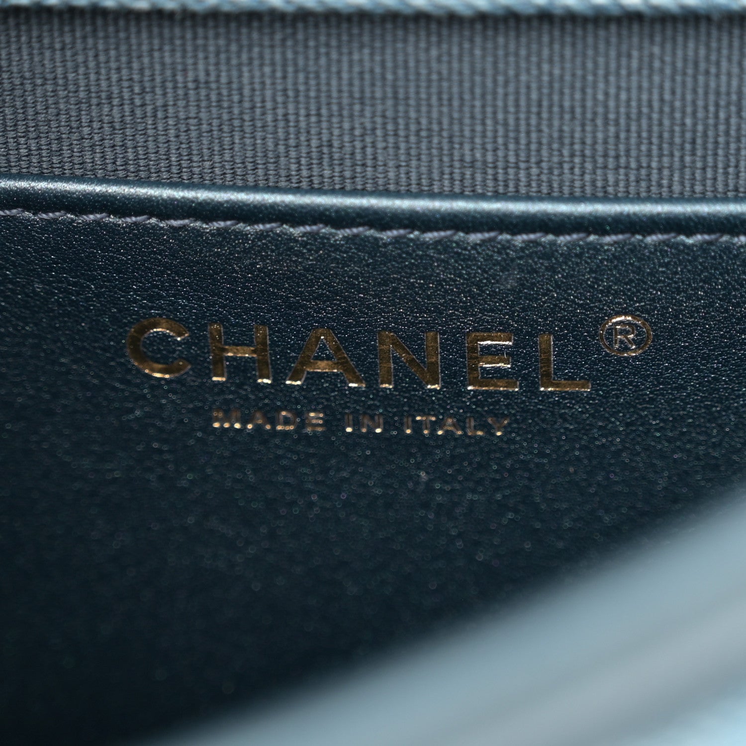 Chanel Washed Denim Quilted Small Messenger Flap Blue 6 of 11